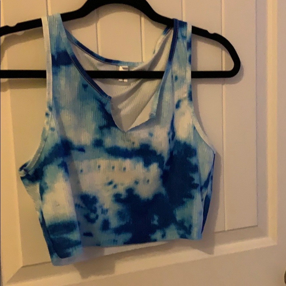 Tye dye tank